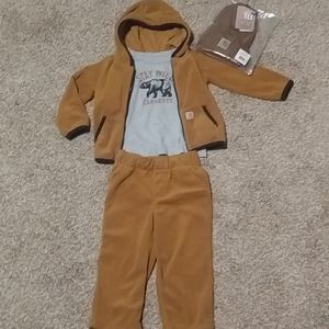 24 Month Fleece Carhartt Set